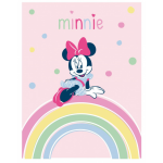 Disney fleecedeken Minnie 100 x 140 cm junior - Roze