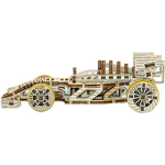 Wooden City modelbouwset Racewagen hout naturel 108 delig