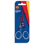 FC Barcelona schaar junior 13,5 cm staal/rood - Blauw
