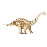 Kikkerland 3D puzzel Apatosaurus 24,7 x 9,5 cm hout naturel