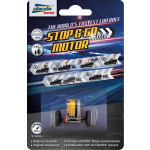 Darda speelgoedautomotor Stop & Go junior 3 x 3,5 cm - Geel