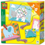 Ses knutselset Stringart junior papier 9 delig