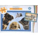 Rebo Productions legpuzzels Babydieren junior 48 stukjes