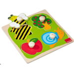 Jumbo Goula vormenpuzzel Boomgaard junior hout 4 stukjes