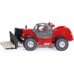 Siku Manitou MHT 10230 verreiker met vork en pallets (3507) - Rood