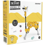 The Offbits bouwpakket Animal Kit Giraffebit 62 delig - Geel