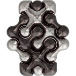Huzzle breinbreker Cast Dot 11,8 cm staal zilver - Silver