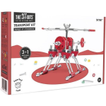 The Offbits bouwpakket Animal Kit Skybit 110 delig - Rood
