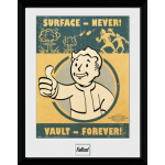 GB Eye poster in lijst Fallout 4 Vault Forever 30 x 40 cm - Zwart