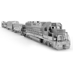 Metal Earth Freight Train modelbouwset - Silver
