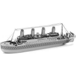 Metal Earth Titanic 3D modelbouwset 13,5 cm - Silver