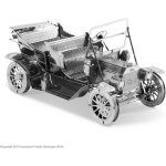 Metal Earth Ford 1908 3D modelbouwset 9 cm - Silver