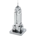 Metal Earth Empire State Building 3D modelbouwset 10 cm - Silver