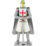 Metal Earth Iconx Templar Knight modelbouwset zilver/wit