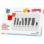 MÃ¤rklin Start up Marklin uitbreidingsset C Track H0 donker 24 delig - Grijs