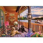 Cobble Hill legpuzzel Lakehouse karton 1000 stukjes