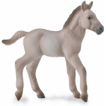 Collecta speelfiguur paard Konik junior 8 x 7 cm - Grijs