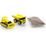 Tonka voertuigenset jongens 11 x 7 cm staal 2 delig - Geel