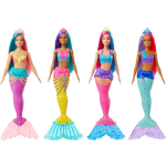 Mattel Barbie tienerpop Dreamtopia: Zeemeermin 30 cm blauw/roze