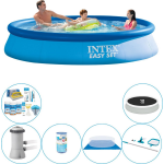 Intex Easy Set Rond 366x76 Cm - Zwembad Combinatie Deal - Blauw