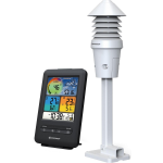 Bresser Zonmeter Wifi 4-in-1 Uv Color 19,3 Cm 2-delig - Zwart