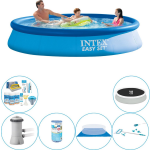 Intex Zwembad Combinatie Pakket - Easy Set Rond 366x76 Cm - Blauw