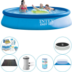 Intex Zwembad Combinatie Deal - Easy Set Rond 396x84 Cm - Blauw