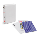 1x Setje Van 54 Speelkaarten - Kaartspellen - Speelkaarten - Pesten/pokeren - Engelstalige Speelkaarten - Blauw