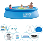 Intex Easy Set Rond 305x76 Cm - Deluxe Zwembad Set - Blauw