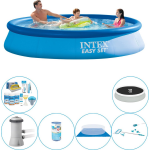 Intex Easy Set Rond 366x76 Cm - Zwembad Combinatie Set - Blauw