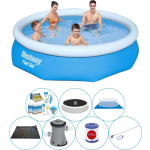 Bestway Fast Set Rond 305x76 Cm - Zwembad Bundel - Blauw