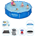 Bestway Zwembad Combinatie Deal - Steel Pro Rond 305x76 Cm - Blauw