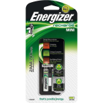 Energizer - Mini -Oplader + 2 Aaa / Lr3-batterijen Inbegrepen - Zwart