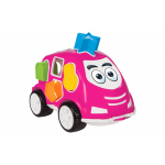 Jamara vormendoos auto roze junior 21 cm