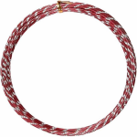Creotime aluminiumdraad 7 m rond 2 mm rood/zilver - Silver