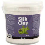 Silk Clay boetseermateriaal 650 gr 1 stuk - Wit
