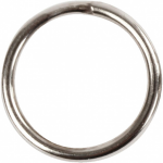 Creotime ringen 12 mm 10 stuks zilver - Silver