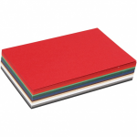 Colortime kerst karton 10,5 x 14,8 cm 120 stuks 180 g multicolor
