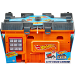 Hot Wheels racebaanset City Town Center 13 delig - Oranje