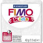 Staedtler Fimo Kids boetseerklei 42 gram glitter - Wit