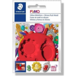 fimo kleimal camee junior 7 cm siliconen - Rood