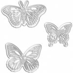 Creotime snijmal vlinder 5x4,5x6,5x5x8x4,5 cm
