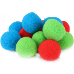 Toi-Toys Toi Toys splashballen foam/rood/groen 12 stuks - Blauw