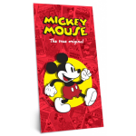 Disney strandlaken Mickey Mouse 150 x 75 cm katoen rood/ - Geel