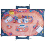 Miniland speelmat Ruimte 105 x 70 cm polyester roze/blauw