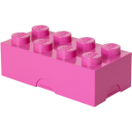 Lego broodtrommel Brick 8 junior 20 x 10 x 7,5 cm PP - Rosa