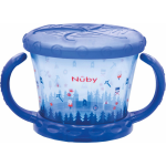 Nuby snackhouder Designer junior 13,5 cm donker - Blauw