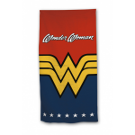 DC Comics strandlaken Wonder Woman 70 x 140 cm katoen - Blauw