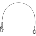 Eurolite safetykabel 5 kilogram zilver - Silver