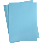 Colortime karton A2 10 vellen - Blauw